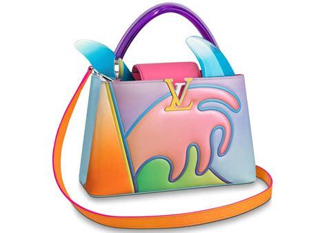 louis vuitton artycapucines alex israel pm multicolor|Louis Vuitton Limited Edition Multicolor Calfskin ArtyCapucines .